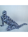 Zebra Lycra Spandex Unisex Fullbody Zentai Suit Zebra Lycra Spandex Unisex Fullbody Zentai Suit